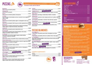 Nouvelle carte La Barcarella